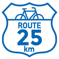 Route 25 logo