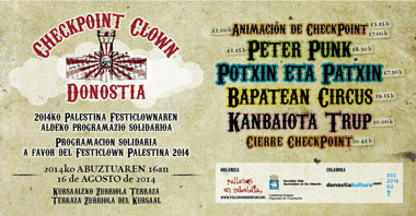 'Checkpoint Clown Donostia.' irudia