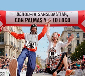 'Behob-IA San Sebastián, con palmas y a lo loco' Microteatro