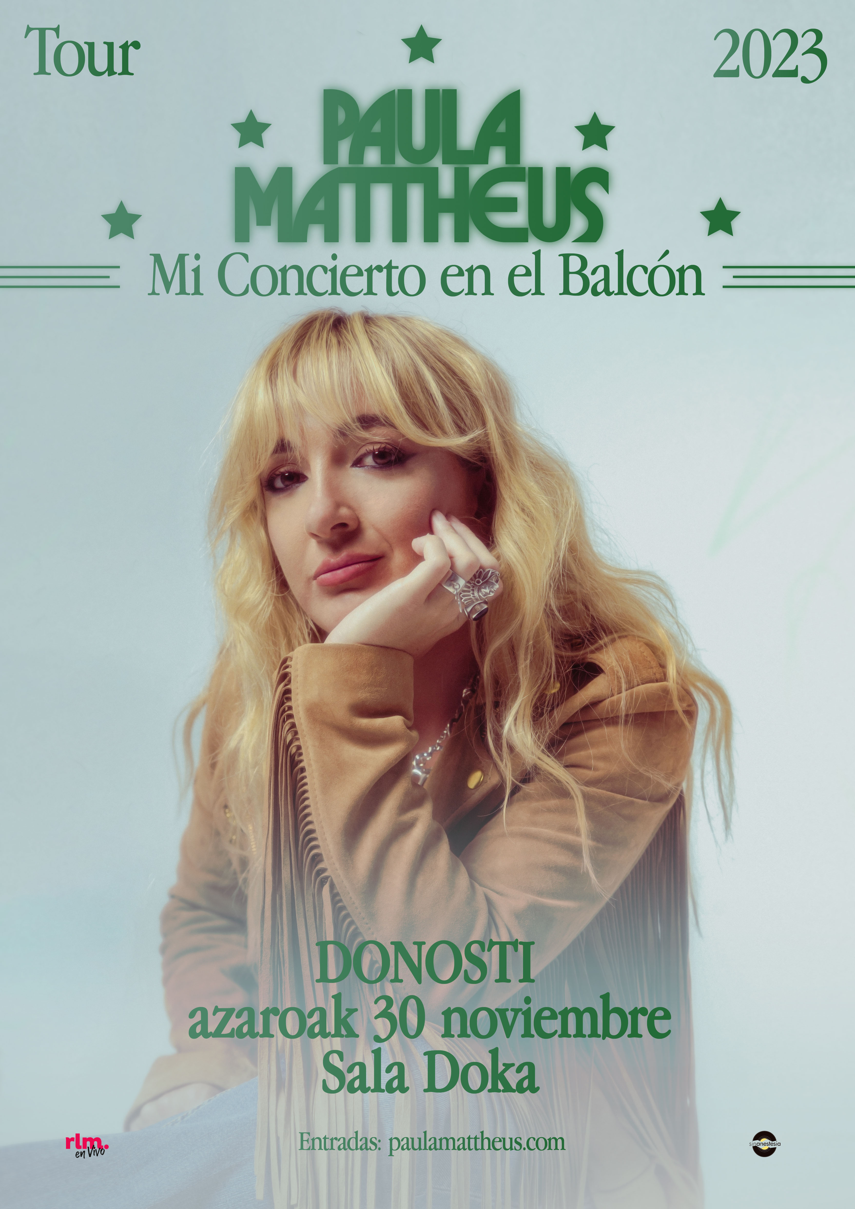 Kontzertua: Paula Mattheus 'Mi concierto en el balcón' ekintzaren ikonoa