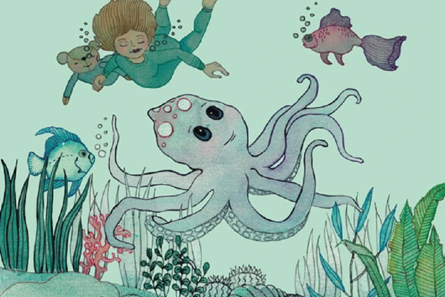 Alicia Cebrián: 'Ane eta Moon ilustrazioak'