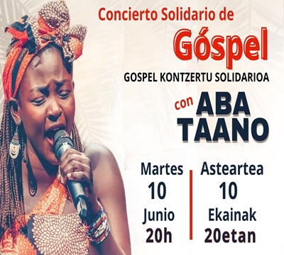 Concierto solidario: Aba Taano 'Música para salvar vidas'