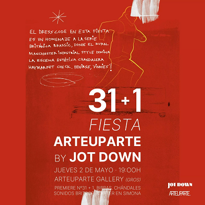 Arteuparte by Jot Down-ren argitalpen berriaren aurkezpen festa '31+1'