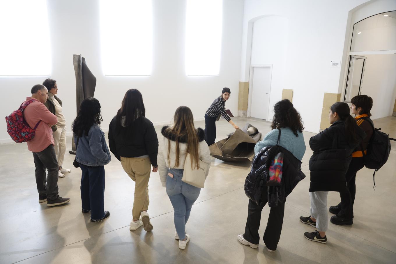 Bisita solasaldia erakusketa: 'Sasi guztien gainetik' (ES)