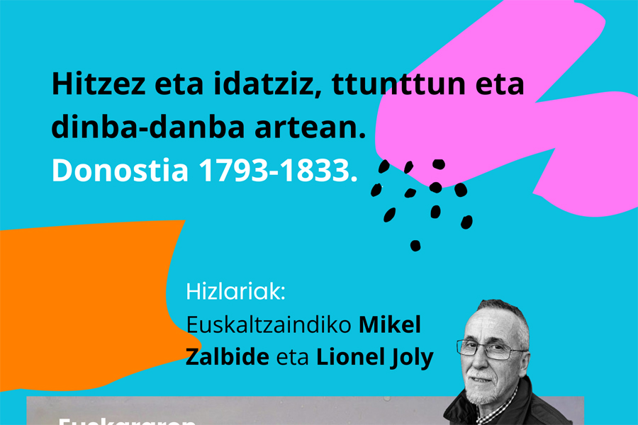 Euskaraldia: 'Hitzez eta idatziz, ttunttun eta dinbi danba artean'