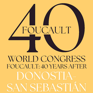 Jardunaldia: 'Foucault 40 años después'