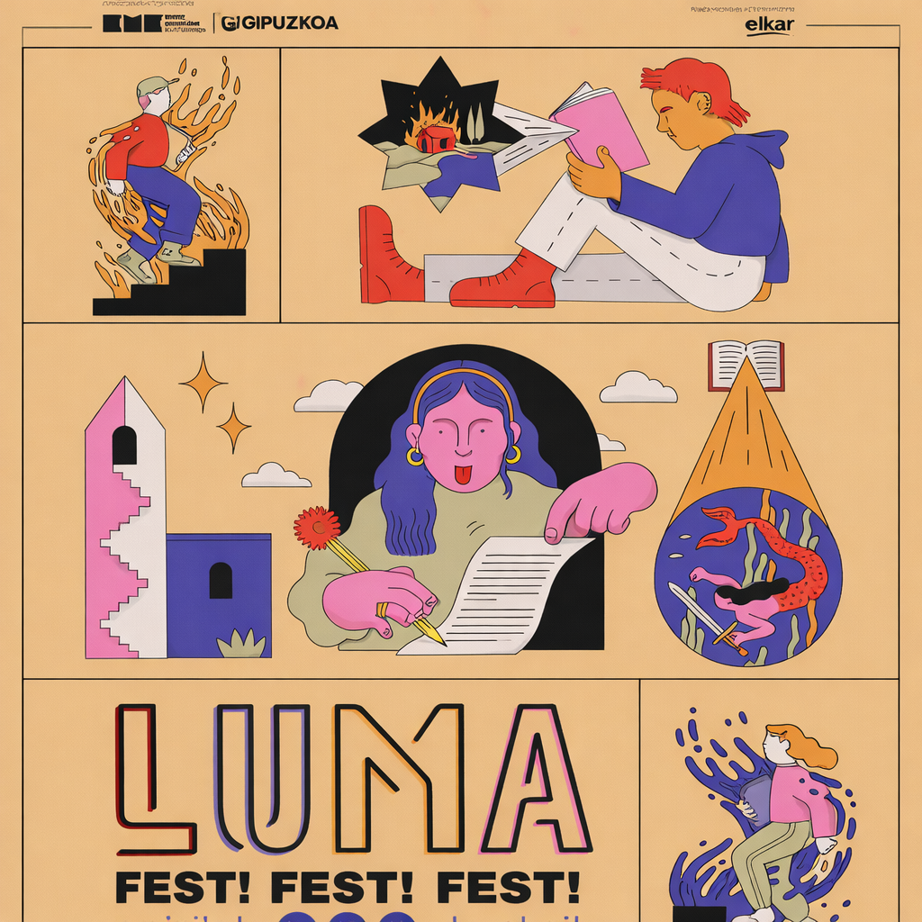 LUMAfest  Podcast: 'Ez tramarik, ez amaierarik: literaturaren etorkizuna eta etorkizuneko literaturak'