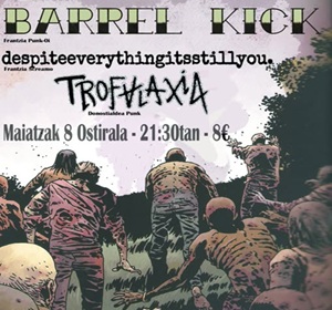 Barrel Kick + despiteeverythingitsstillyou + Trofalaxia