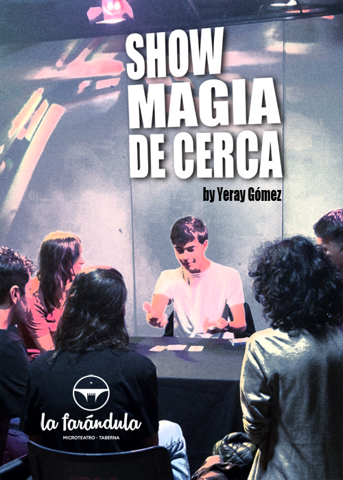 Espectáculo de magia: 'Show de magia de cerca'