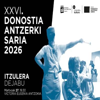 Donostia Antzerki Saria: 'Itzulera' ekintzaren ikonoa