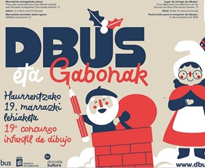 Gabonetako Dbus marrazki lehiaketa 2025