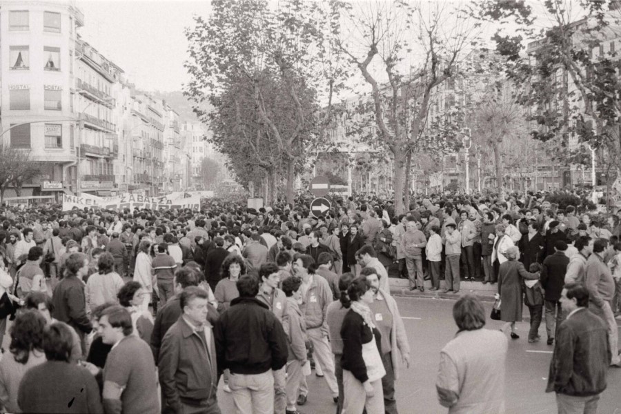 Mikel Zabalza Gogoan Herri Ekimena: 'Non dago Mikel?'