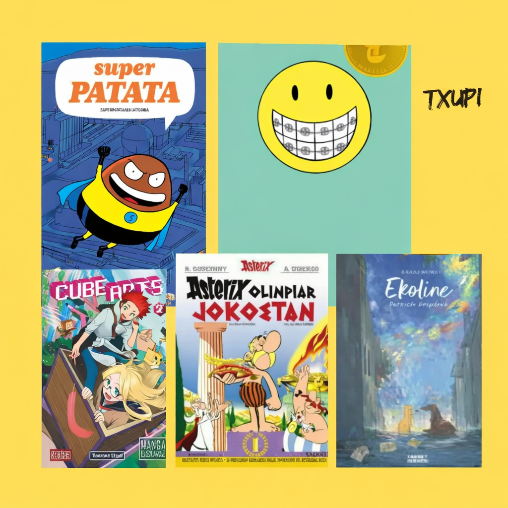 Haurrentzako ipuin-kontaketak: 'Komikiekin mintzoan kux-kux'