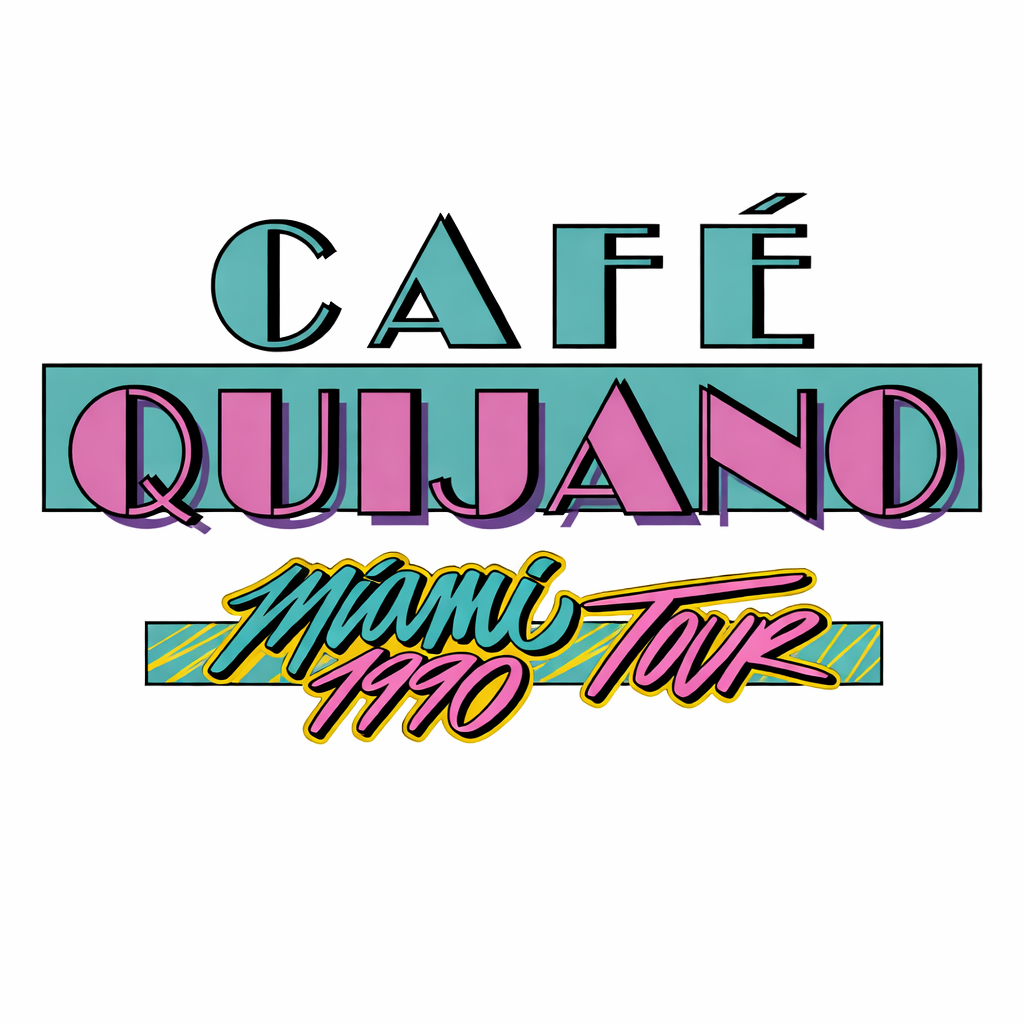 Kontzertua: Caf� Quijano Tour 2025: 'Miami 1990' ekintzaren ikonoa