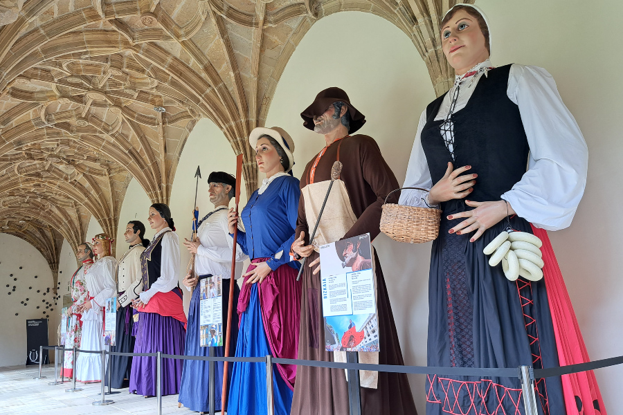 'Recorrido gigante en el museo'