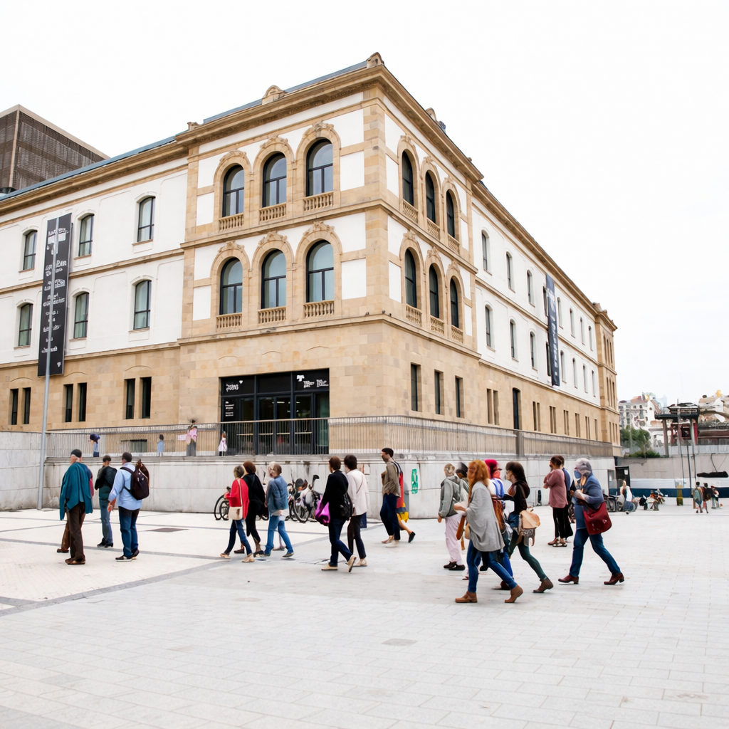 Bisita gidatua: 'Tabakalera ezagutu'