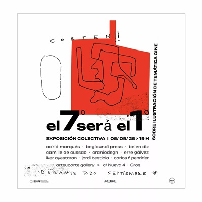 Exposición colectiva colabo Zinemaldia: 'El 7º será el 1º'