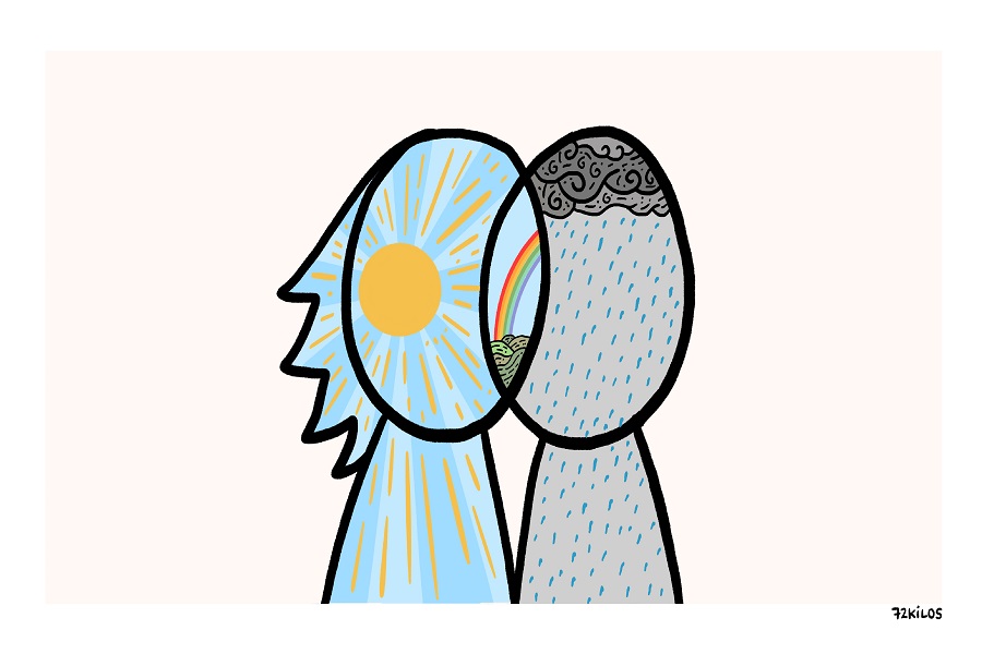 Óscar Alonso '72 kilos': 'De las emociones a los dibujos'