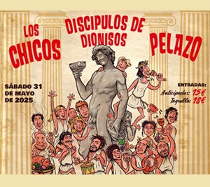 Concierto: Los Chicos + Discípulos de Dionisos + Pelazo