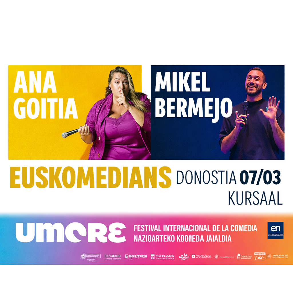 Umore Nazioarteko Komedia Jaialdia: 'Euskomedians'