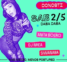 Fiesta Wacha: Dj Nrea + Siwanaba + Anita Boero