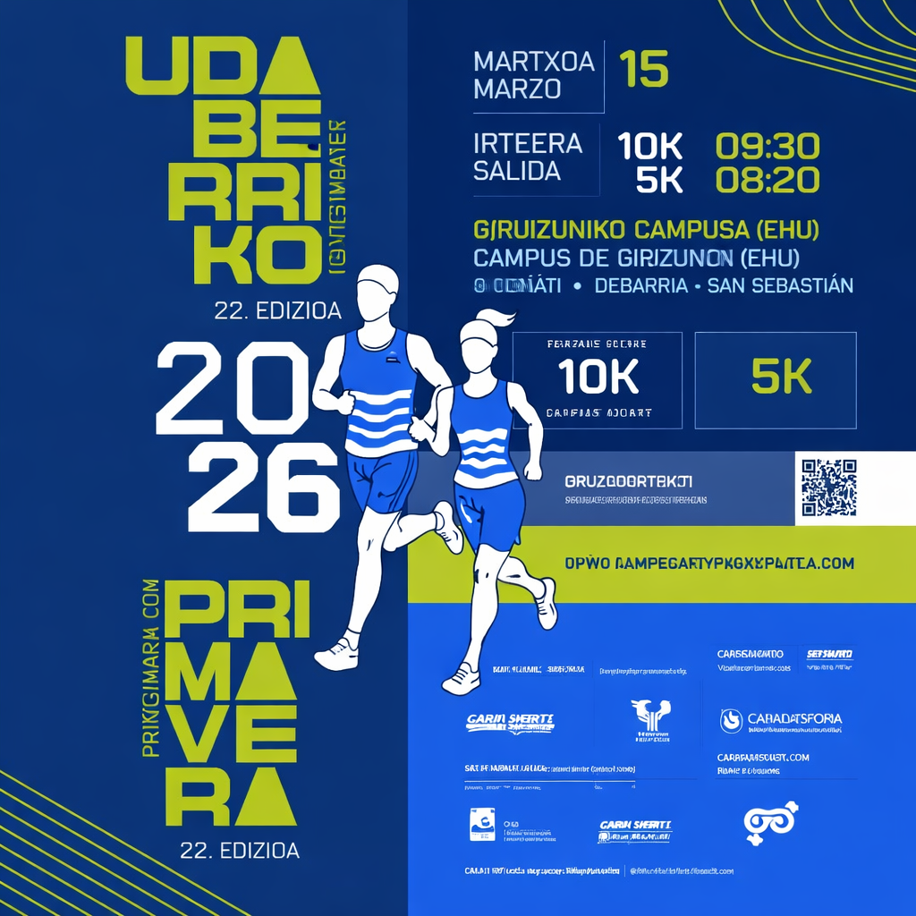 22. Udaberriko lasterketa ekintzaren ikonoa