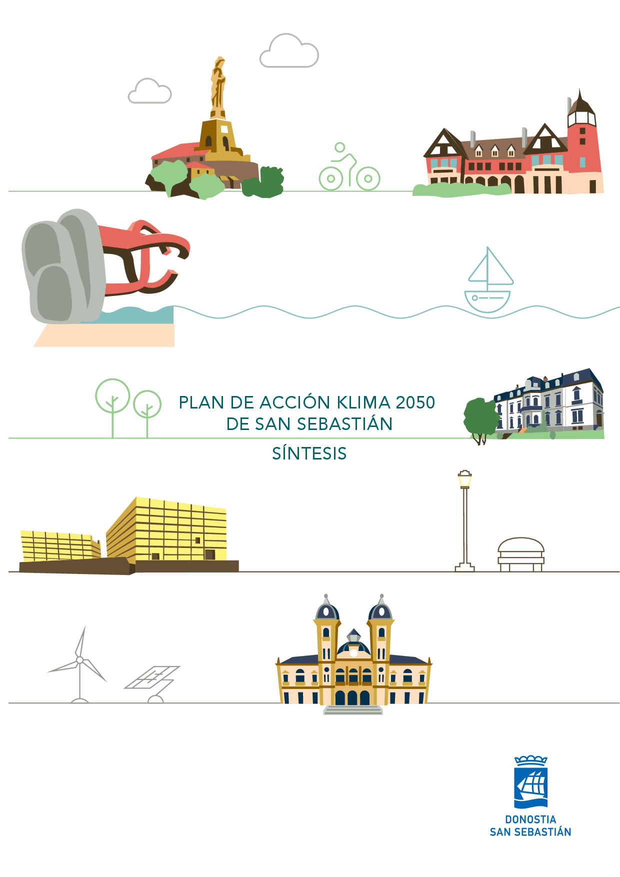 Plan de acción klima 2050 de San Sebastián síntesis