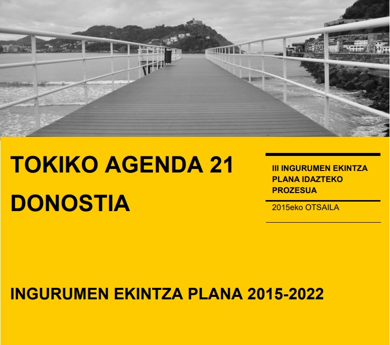 Tokiko Agenda 21 Donostia - Ingurumen ekintza plana 2015-2022