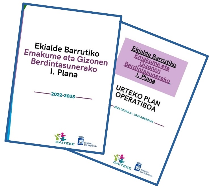 Ekialde barrutiko emakume eta gizonen berdintasunerako 1. plana