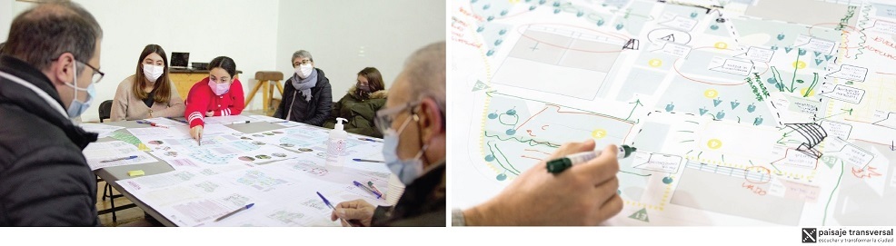 Fotografía del taller de trabajo participativo