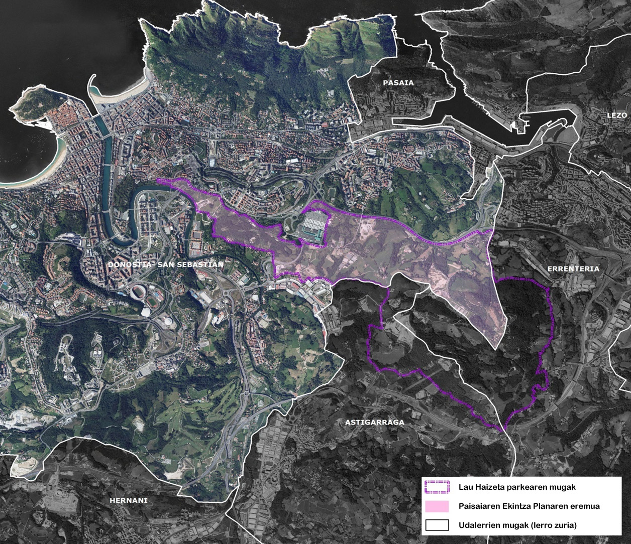 Lauhaizetaren mapa