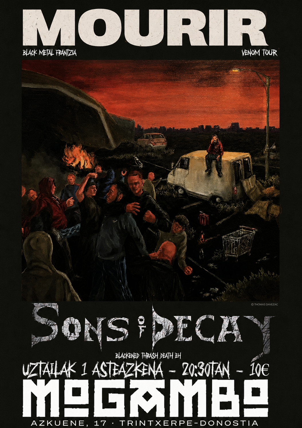 Mourir + Sons of Decay