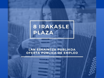 8 plaza eskaintzen deneko iragarkia