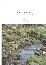 Portada Boletín 26 Artikutza Eu