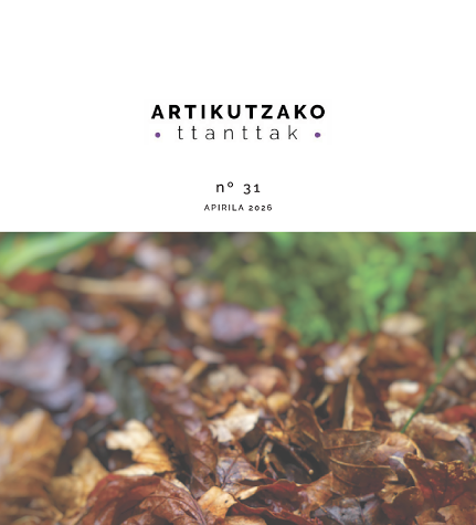 Artikutzako ttanttak 31 alea azala