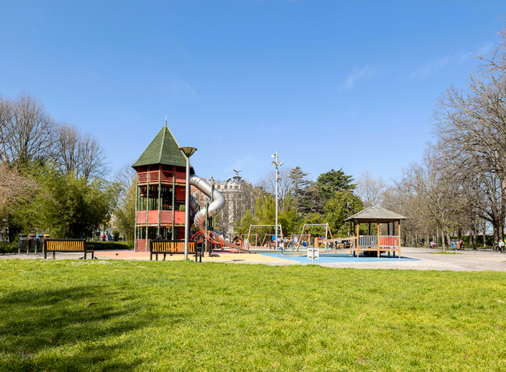 Zona de juegos del Parque Araba