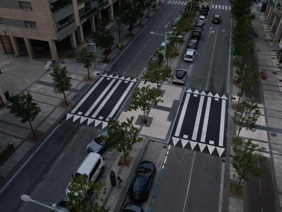 pasos elevados avenida barcelona