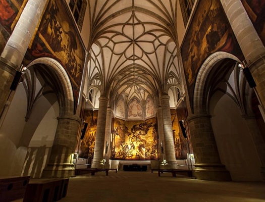 'El museo y las pinturas de J.M. Sert'