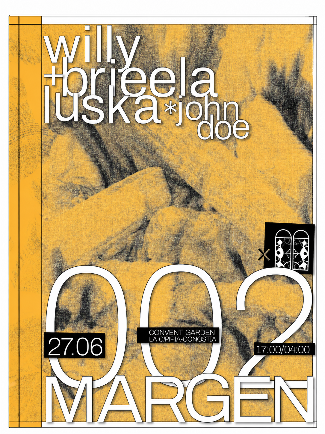 Margen: Willy + Brieela y Luska + John Doe 