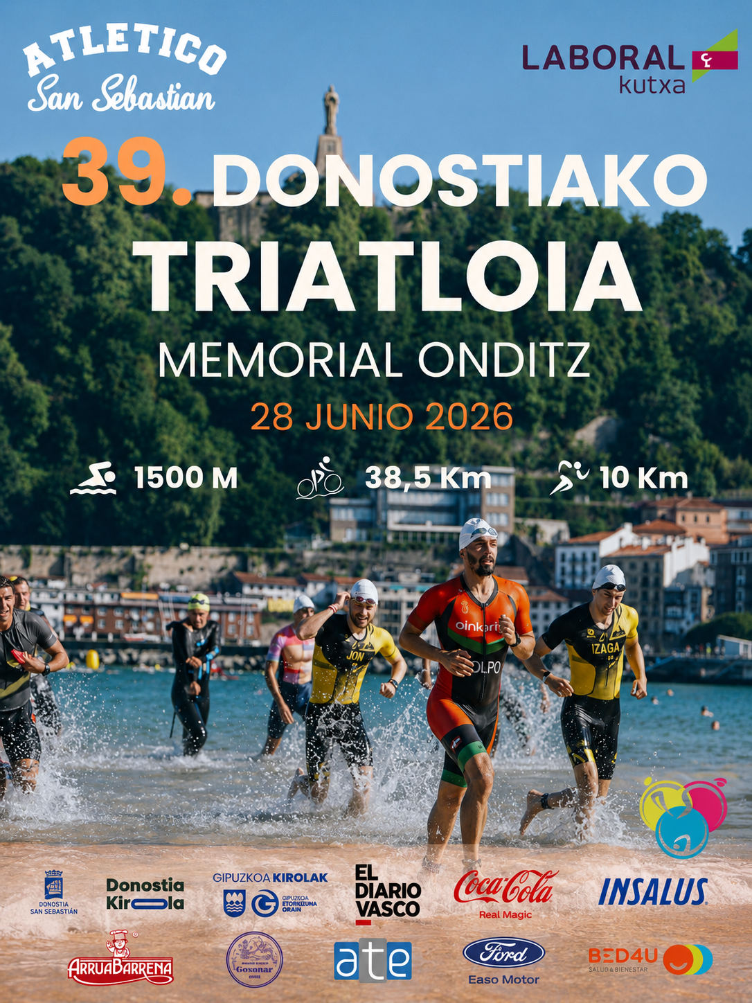 39. Donostiako Triatloia - Onditz Memoriala