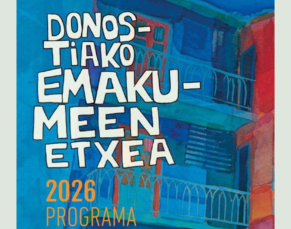 Donostiako Emakumeen Etxearen 2026ko Programa 2026 de la Casa de las Mujeres de San Sebastián
