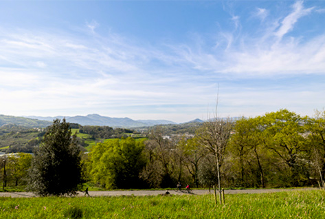 Vistas desde el Parque de Ametzagaina