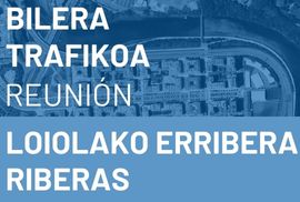 Foto Bilera irekia Loiolako Erriberan trafikoari buruzko udal proposamena aurkezteko