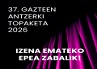 Gazteen Antzerki Topaketaren 37. edizioan parte hartzeko deialdia prest 