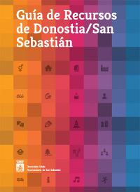 Cartel 'Gua de la Gua de Recursos de Donostia/San Sebastin'