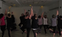 Curso de yoga. Grupo en castellano