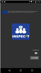 INSPEC2T aplikazioa darabilen mugikor baten pantaila argazkia
