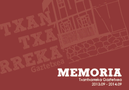 Texto 'Memoria - Txantxarreka Gaztetxea 2013.09 - 2014.09'