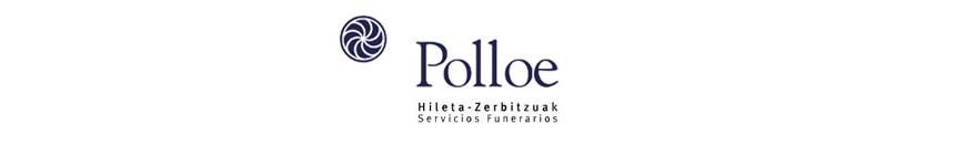Logotipoa 'Polloe Hilketa-zerbitzuak / Servicios Funerarios'