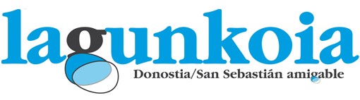 Logotipo 'Lagunkoia - Donostia / San Sebastin amigable'